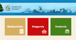 Desktop Screenshot of gaudium.pl