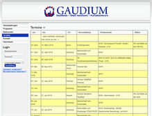 Tablet Screenshot of gaudium.de